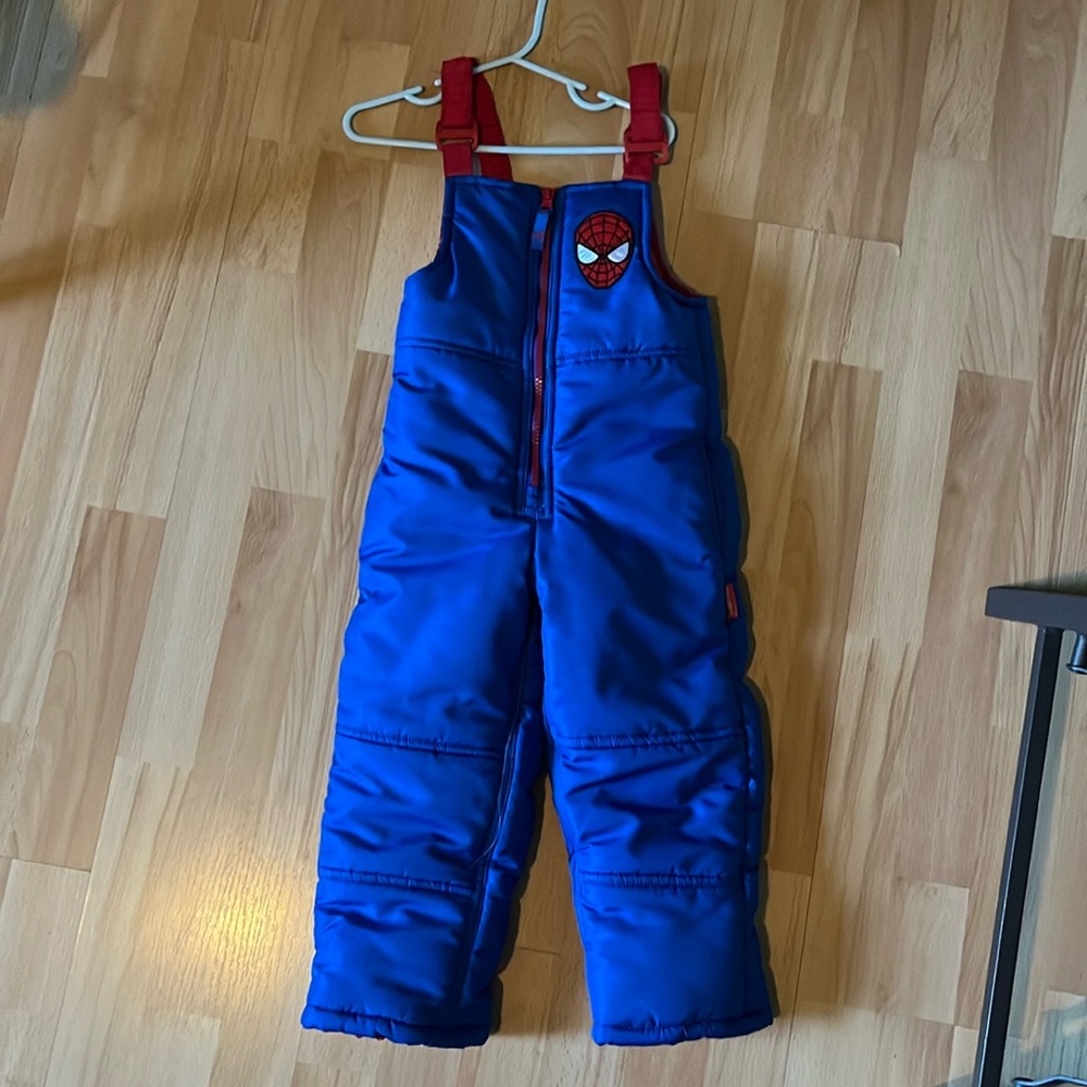 4T Spider-Man snow suit